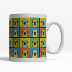 Anatolian Shepherd Dog Cartoon Pop-Art Mug - Right View