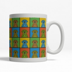 Neapolitan Mastiff Dog Cartoon Pop-Art Mug - Right View