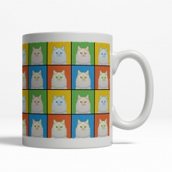 Ragdoll Cat Cartoon Pop-Art Mug - Right