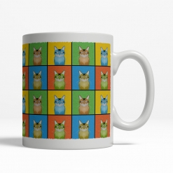 Somali Cat Cartoon Pop-Art Mug - Right