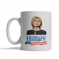 Hillary Clinton Cartoon Mug