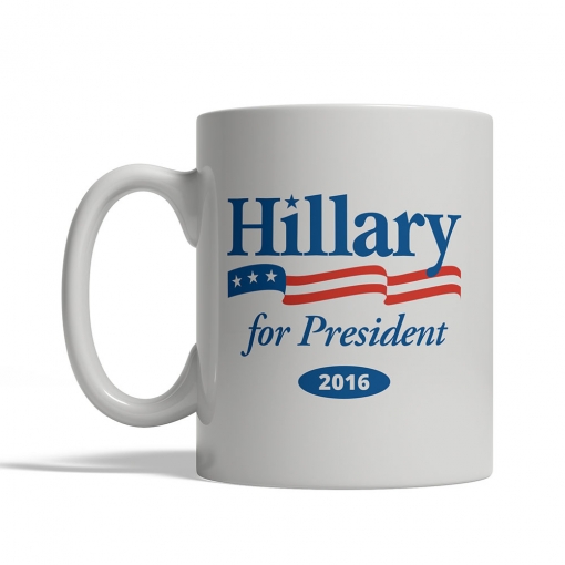 Hillary Clinton for President Mug - Back
