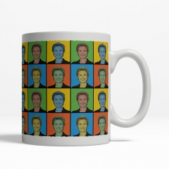Hillary Clinton Pop Art Mug - Back