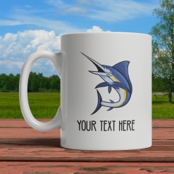 Marlin Personalized Mug Front