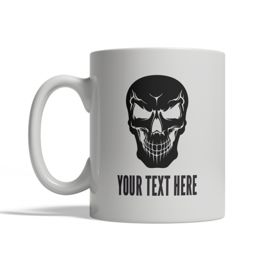 Evil Skull Personalized Mug