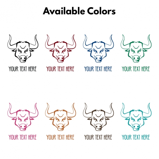Angry Bull Personalized Coffee Cup