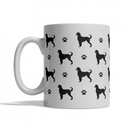Afghan Hound Silhouettes Mug