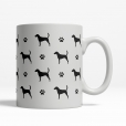 American Foxhound Silhouette Coffee Cup