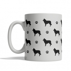 Belgian Shepherd Silhouettes Mug
