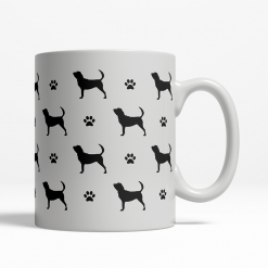 Bloodhound Silhouette Coffee Cup