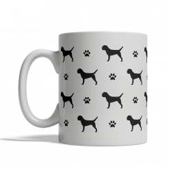 Border Terrier Silhouettes Mug