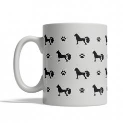 Chinese Crested Dog Silhouettes Mug