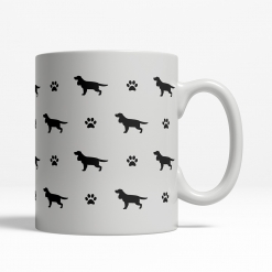 English Cocker Spaniel Silhouette Coffee Cup