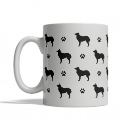 Croatian Shepherd Dog Silhouettes Mug