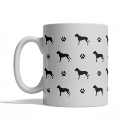 Dogo Argentino Silhouettes Mug