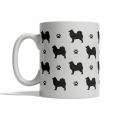 Samoyed Silhouettes Mug