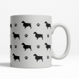 Welsh Springer Spaniel Silhouette Coffee Cup