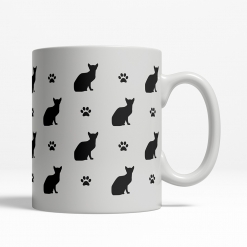 Abyssinian Silhouette Coffee Cup