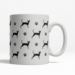 Cornish Rex Silhouette Coffee Cup