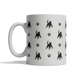 Snowshoe Silhouettes Mug