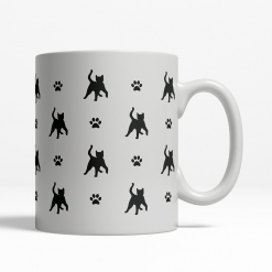 Snowshoe Silhouette Coffee Cup