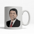 Ronald Reagan Portrait Coffee Cup