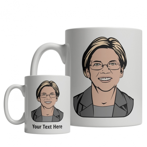 Elizabeth Warren custom mug