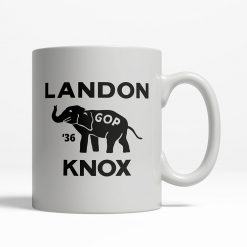 Landon Knox 1936  Coffee Cup