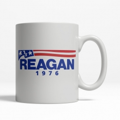 Reagan 1976 Coffee Cup