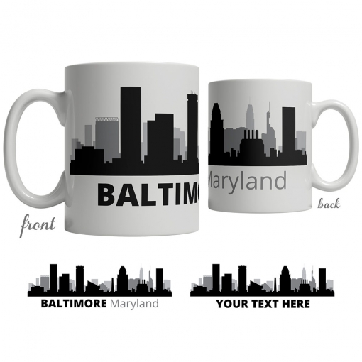 Baltimore Skyline Coffee Mug