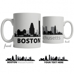 Boston Skyline Coffee Mug