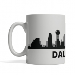 Dallas Personalized Coffee Cup