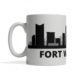 Fort Worth Personalized Coffee Cup