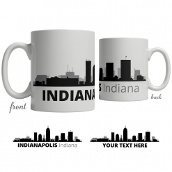 Indianapolis Skyline Coffee Mug