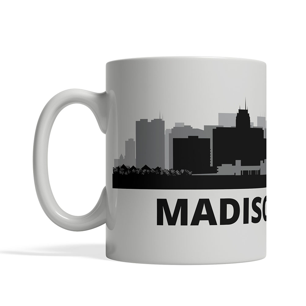Madison, WI Skyline Coffee Mug Custom Gifts Etc.