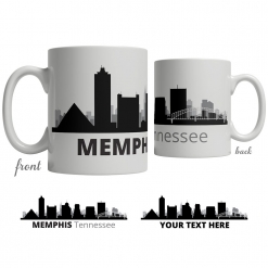 Memphis Skyline Coffee Mug