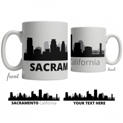 Sacramento Skyline Coffee Mug