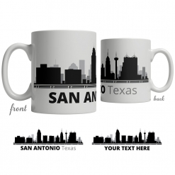San Antonio Skyline Coffee Mug