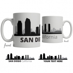 San Diego Skyline Coffee Mug