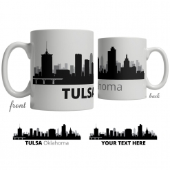 Tulsa Skyline Coffee Mug