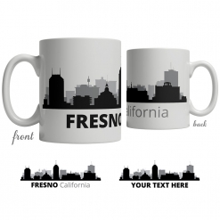 Fresno Skyline Coffee Mug