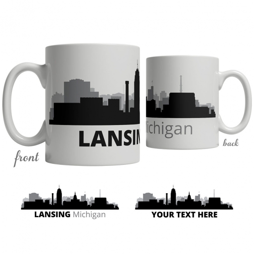 Lansing Skyline Coffee Mug