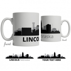 Lincoln Skyline Coffee Mug