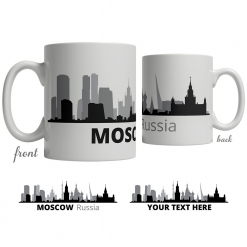 Moscow Skyline Coffee Mug