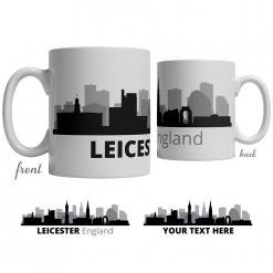 Leicester Skyline Coffee Mug