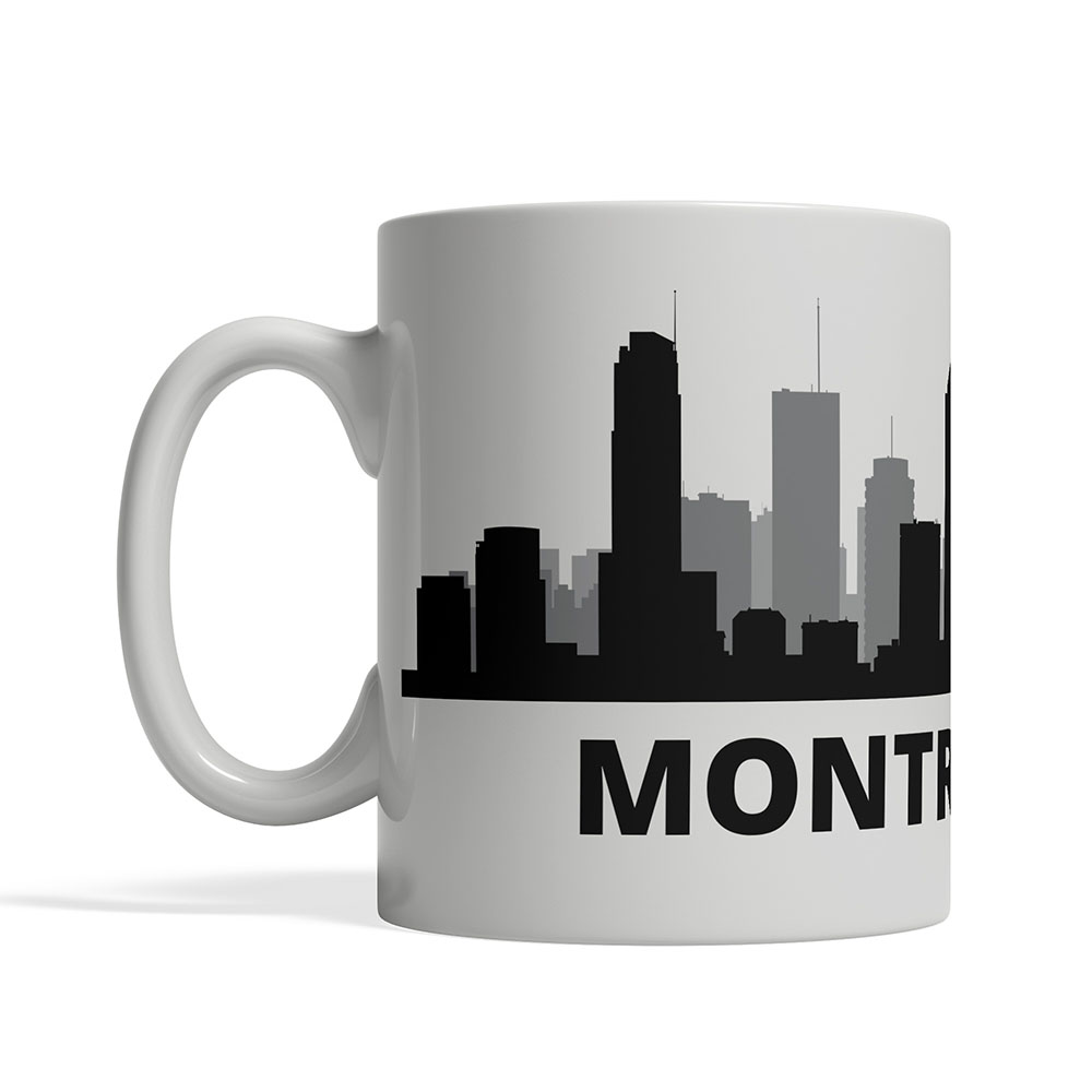 Montréal Skyline Coffee Mug Custom Gifts Etc.