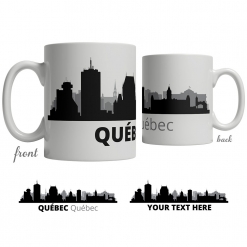 Québec Skyline Coffee Mug