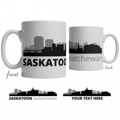 Saskatoon Skyline Coffee Mug