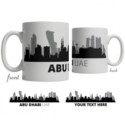 Abu Dhabi Skyline Coffee Mug