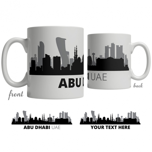 Abu Dhabi Skyline Coffee Mug